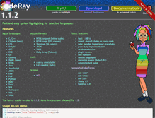 Tablet Screenshot of coderay.rubychan.de